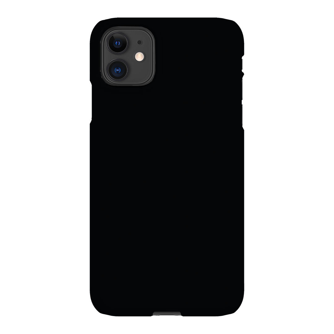 Noir Matte Case Matte Phone Cases iPhone 11 / Snap by The Dairy - The Dairy