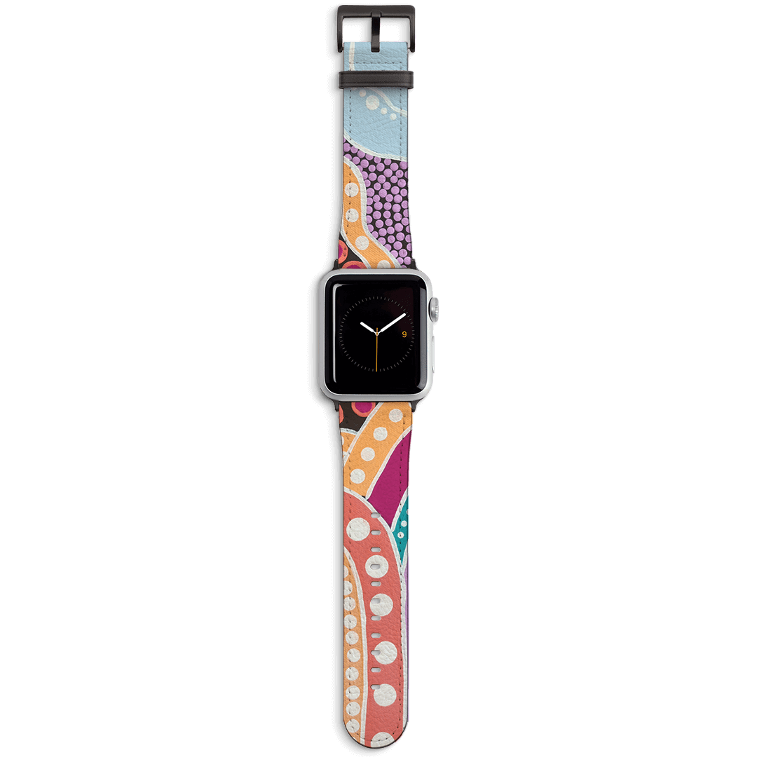One of Many Apple Watch Band Watch Strap 38/40 MM Black by Nardurna - The Dairy