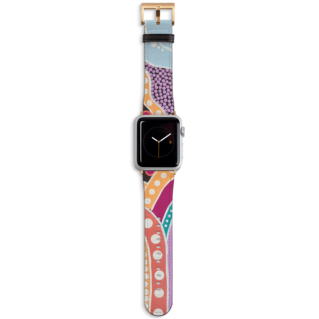 One of Many Apple Watch Band Watch Strap 38/40 MM Gold by Nardurna - The Dairy