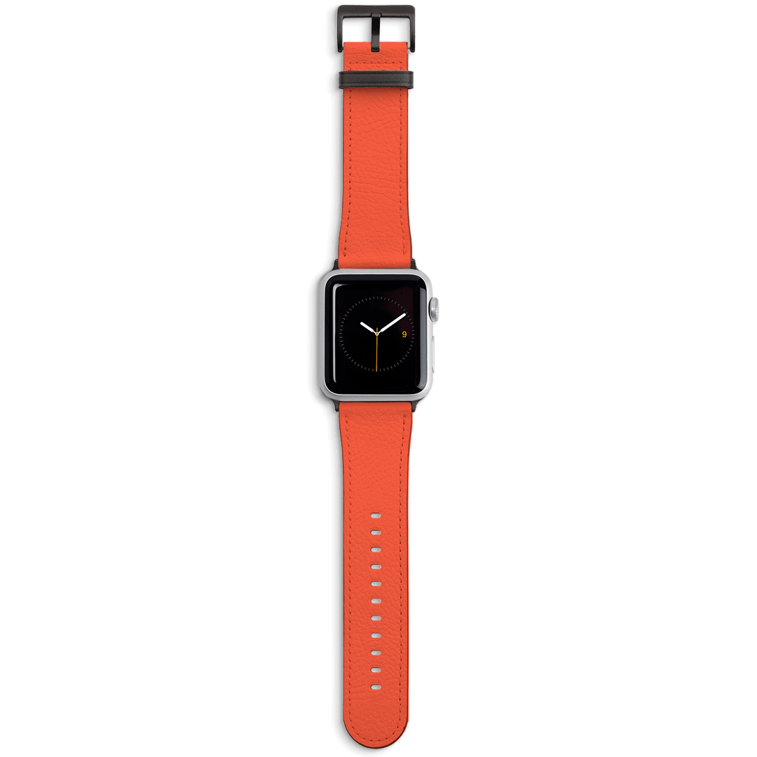 Scarlet Apple Watch Band Watch Strap 38/40 MM Black by The Dairy - The Dairy