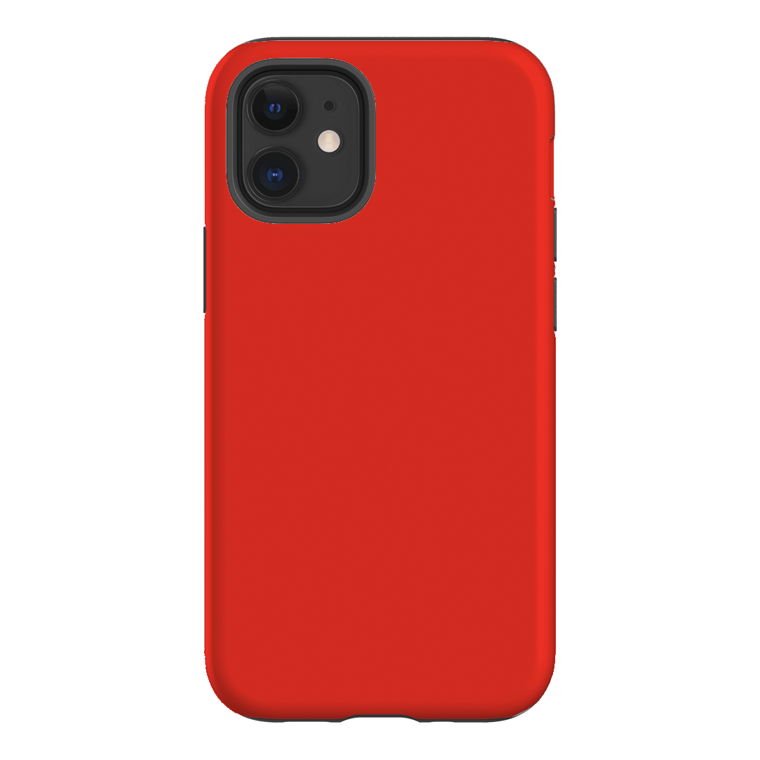 Scarlet Matte Case Matte Phone Cases iPhone 12 / Armoured by The Dairy - The Dairy