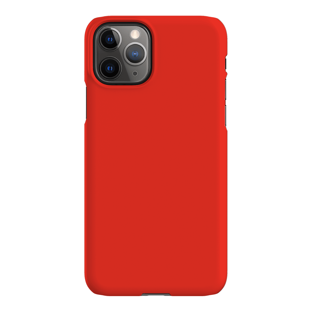 Scarlet Matte Case Matte Phone Cases iPhone 11 Pro / Snap by The Dairy - The Dairy