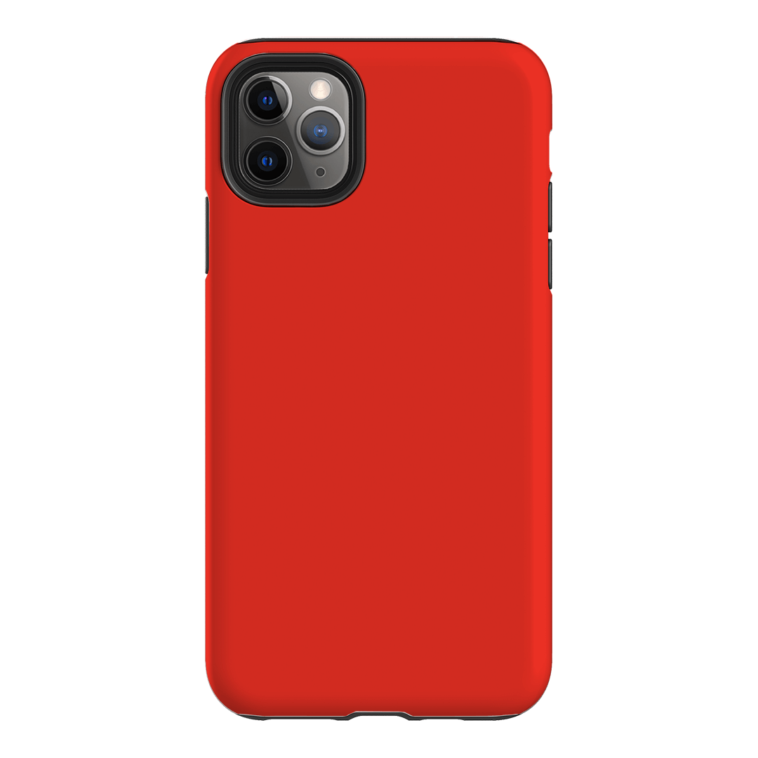 Scarlet Matte Case Matte Phone Cases iPhone 11 Pro Max / Armoured by The Dairy - The Dairy