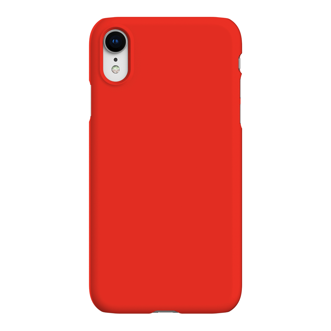 Scarlet Matte Case Matte Phone Cases iPhone XR / Snap by The Dairy - The Dairy