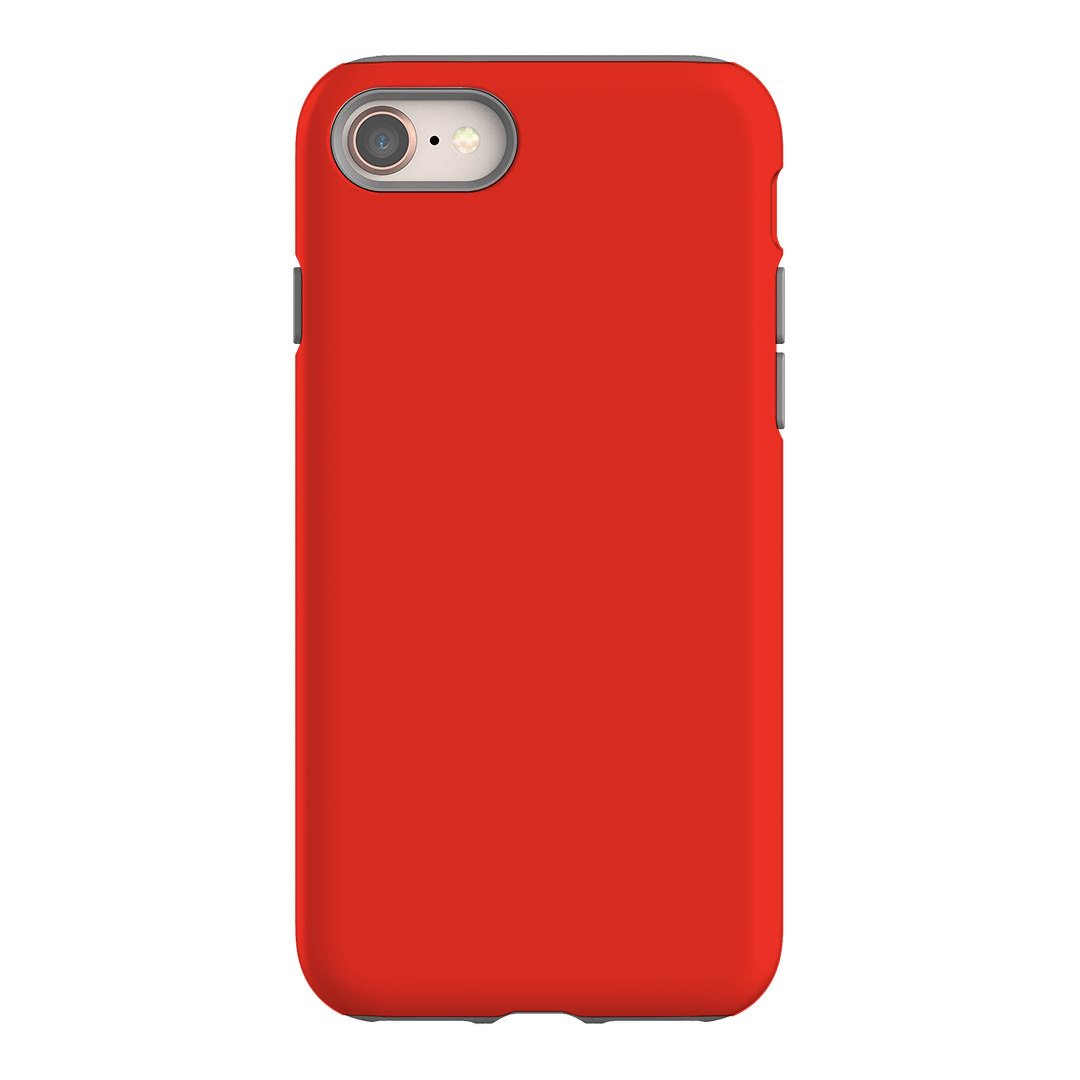 Scarlet Matte Case Matte Phone Cases iPhone 8 / Armoured by The Dairy - The Dairy