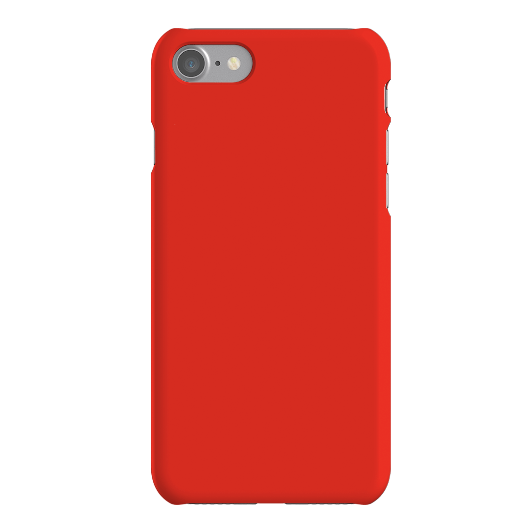 Scarlet Matte Case Matte Phone Cases iPhone SE / Snap by The Dairy - The Dairy