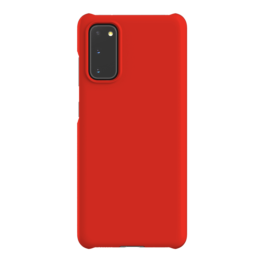 Scarlet Matte Case Matte Phone Cases Samsung Galaxy S20 / Snap by The Dairy - The Dairy