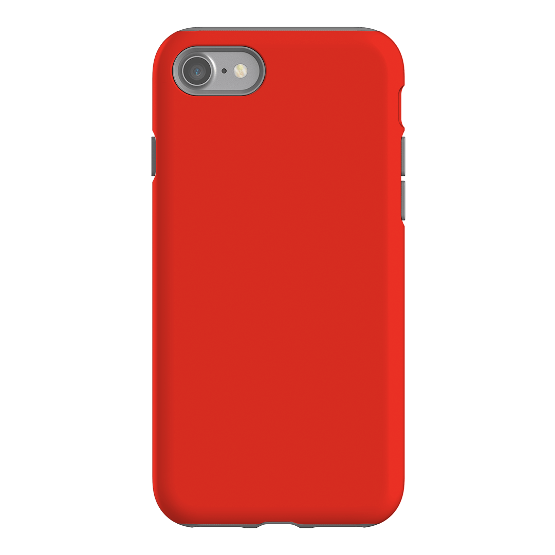 Scarlet Matte Case Matte Phone Cases iPhone SE / Armoured by The Dairy - The Dairy