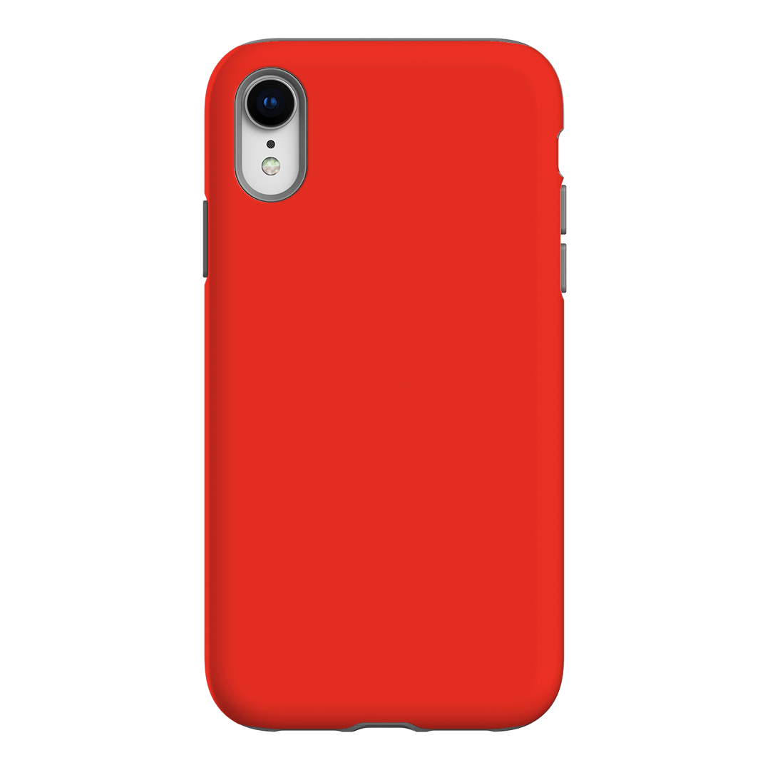 Scarlet Matte Case Matte Phone Cases iPhone XR / Armoured by The Dairy - The Dairy