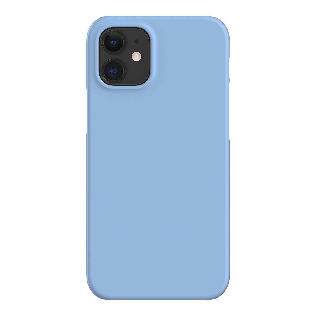 Sky Blue Matte Case Matte Phone Cases iPhone 12 / Snap by The Dairy - The Dairy