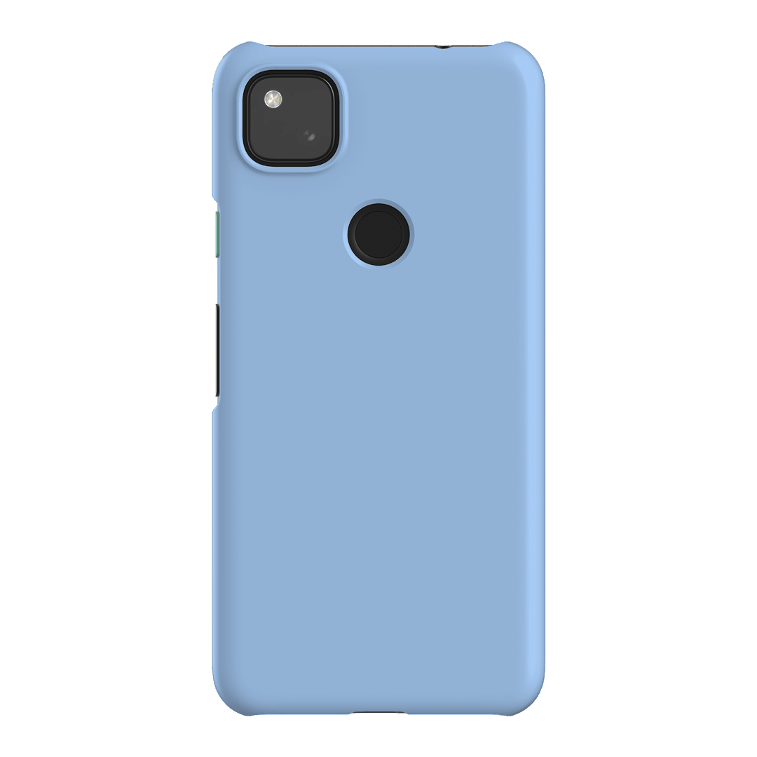 Sky Blue Matte Case Matte Phone Cases Google Pixel 4A 4G / Snap by The Dairy - The Dairy