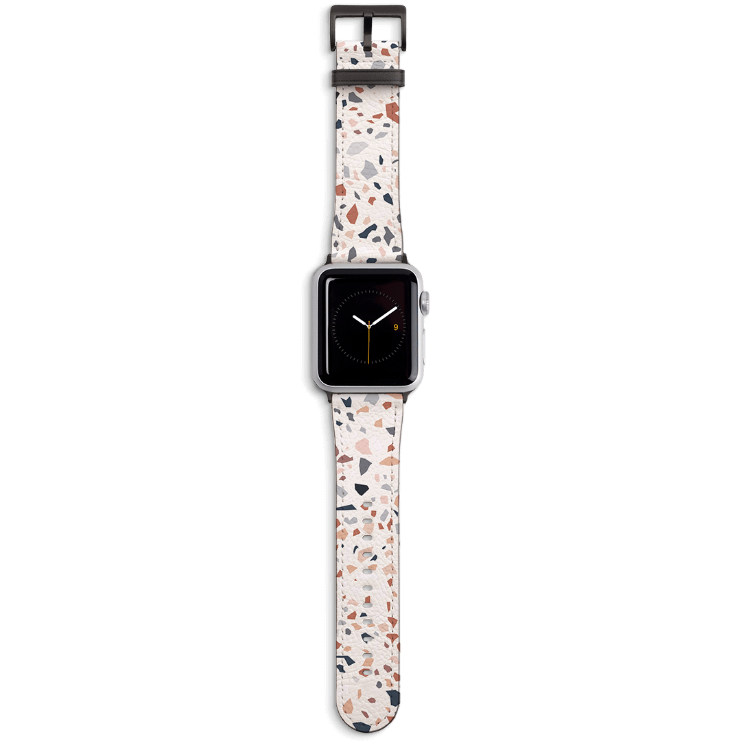 Terrazzo Apple Watch Strap Watch Strap 38/40 MM Black by The Dairy - The Dairy