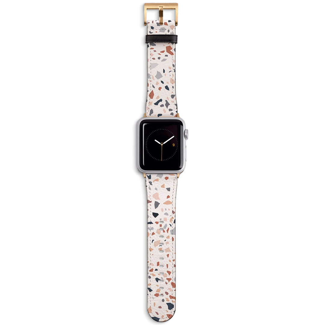 Terrazzo Apple Watch Strap Watch Strap 38/40 MM Gold by The Dairy - The Dairy