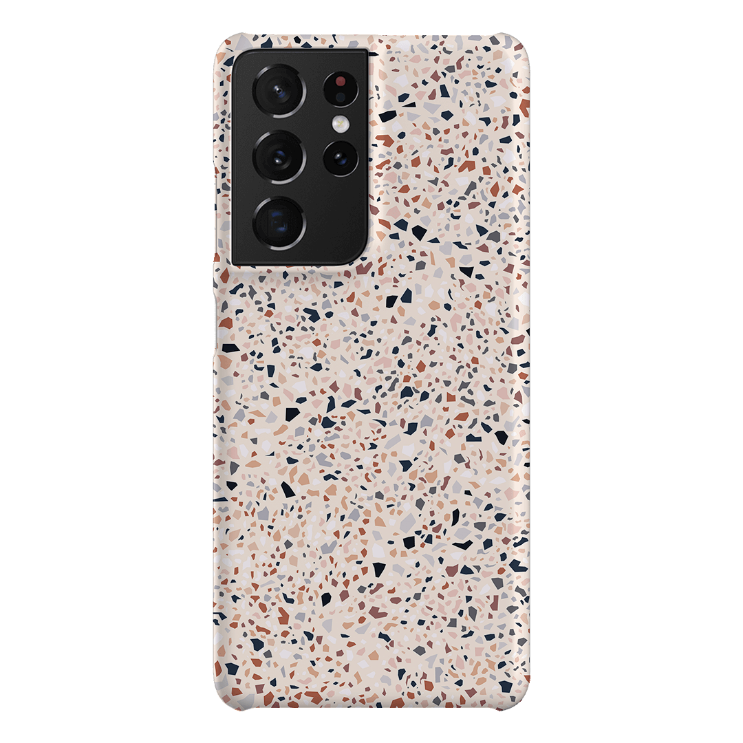 Terrazzo Printed Phone Cases Samsung Galaxy S21 Ultra / Snap by The Dairy - The Dairy