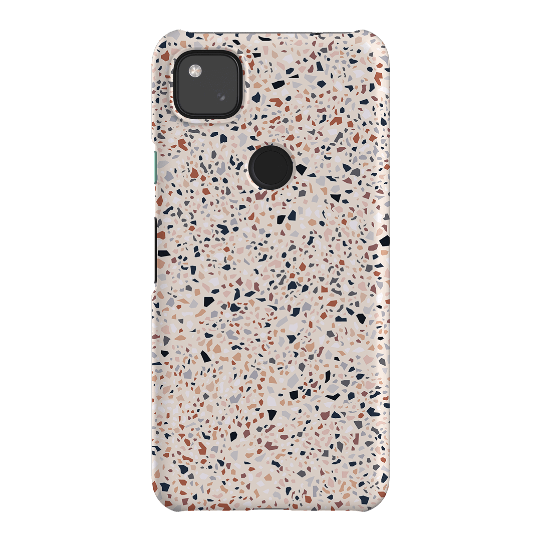 Terrazzo Printed Phone Cases Google Pixel 4A 4G / Snap by The Dairy - The Dairy