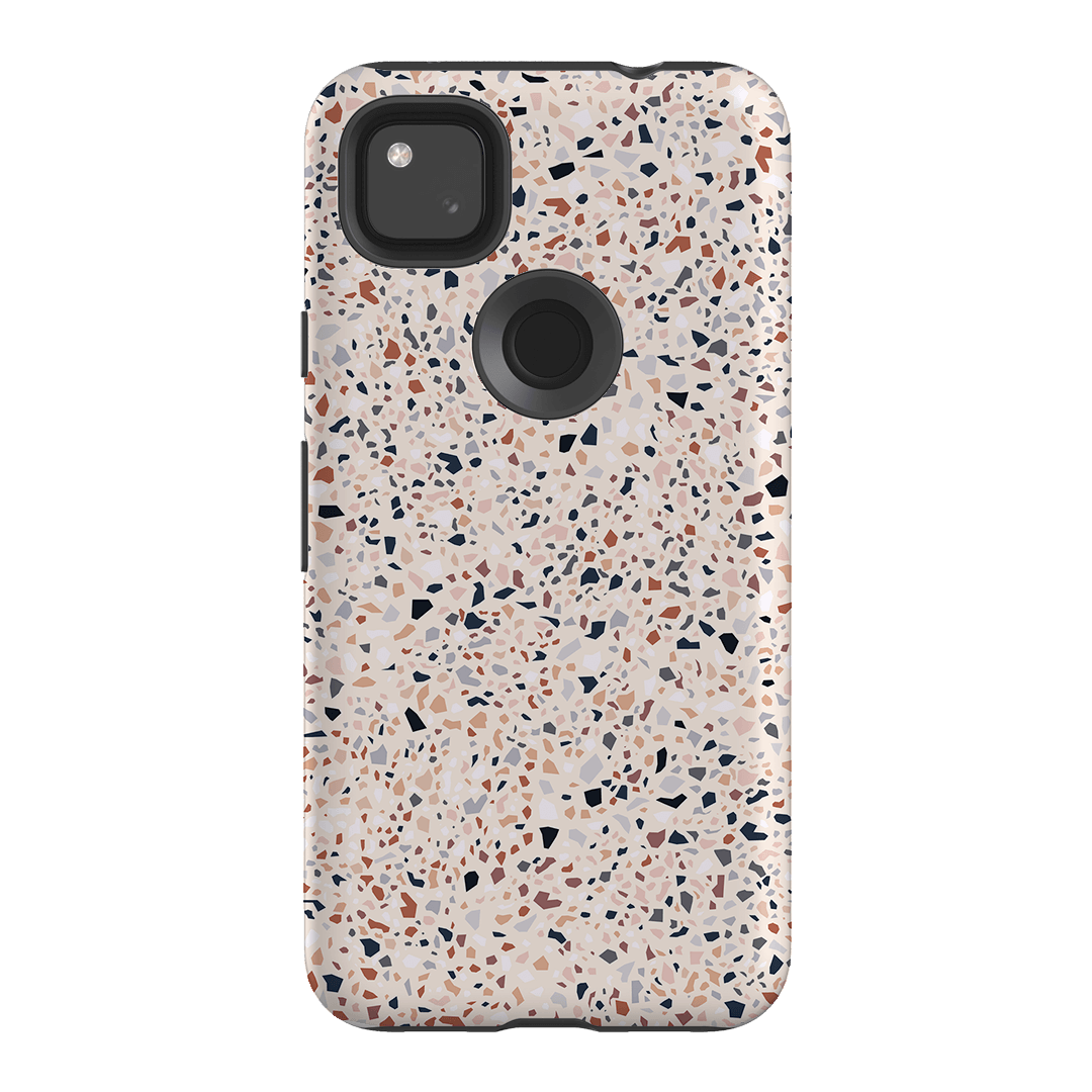 Terrazzo Printed Phone Cases Google Pixel 4A 4G / Armoured by The Dairy - The Dairy