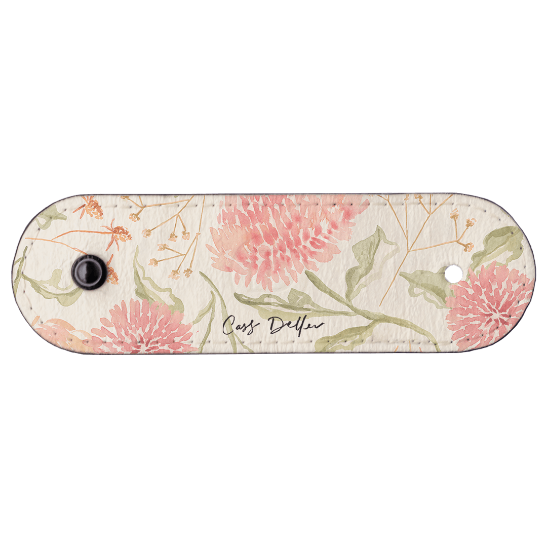 Wild Floral Cable Wrap Cable Wrap by Cass Deller - The Dairy