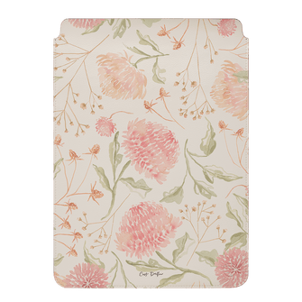 Wild Floral Laptop & iPad Sleeve Laptop & Tablet Sleeve Small by Cass Deller - The Dairy