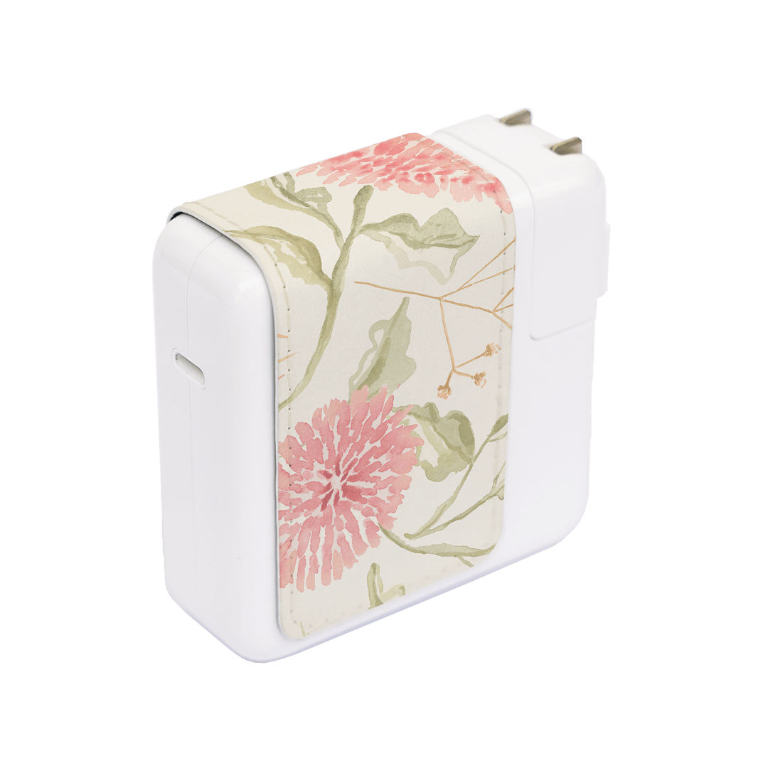 Wild Floral Power Adapter Skin Power Adapter Skin by Cass Deller - The Dairy