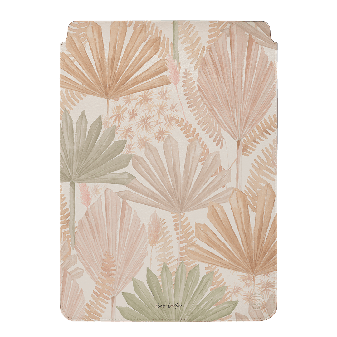 Wild Palm Laptop & iPad Sleeve Laptop & Tablet Sleeve Small by Cass Deller - The Dairy