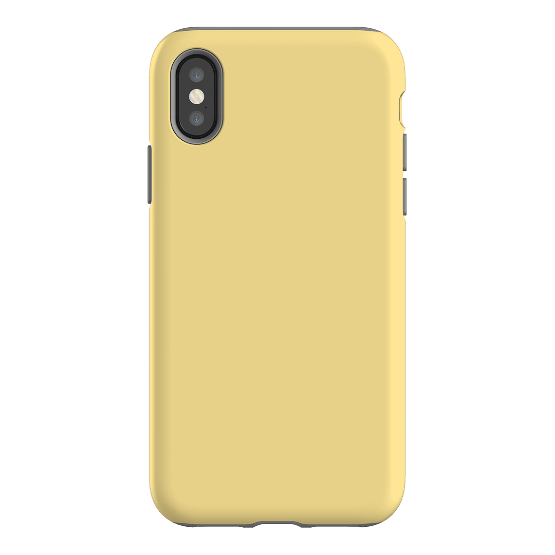 Yellow Matte Case Matte Phone Cases iPhone XS / Armoured by The Dairy - The Dairy