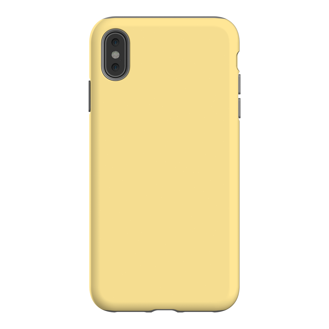 Yellow Matte Case Matte Phone Cases iPhone XS Max / Armoured by The Dairy - The Dairy