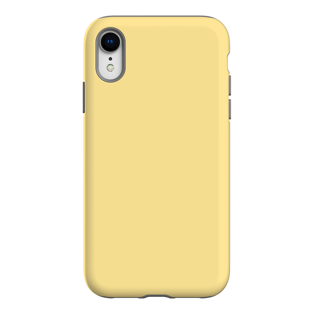 Yellow Matte Case Matte Phone Cases iPhone XR / Armoured by The Dairy - The Dairy