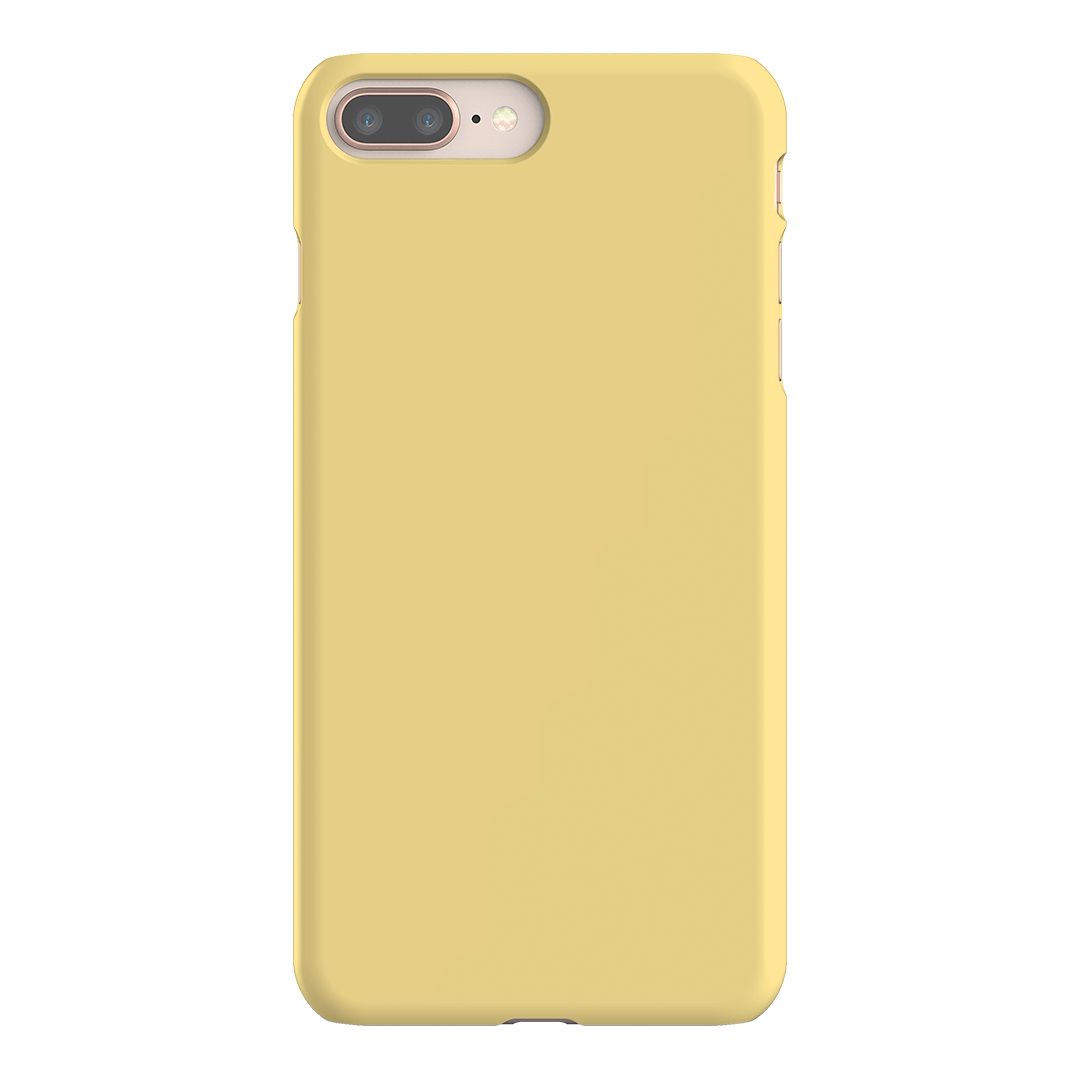 Yellow Matte Case Matte Phone Cases iPhone 8 Plus / Snap by The Dairy - The Dairy
