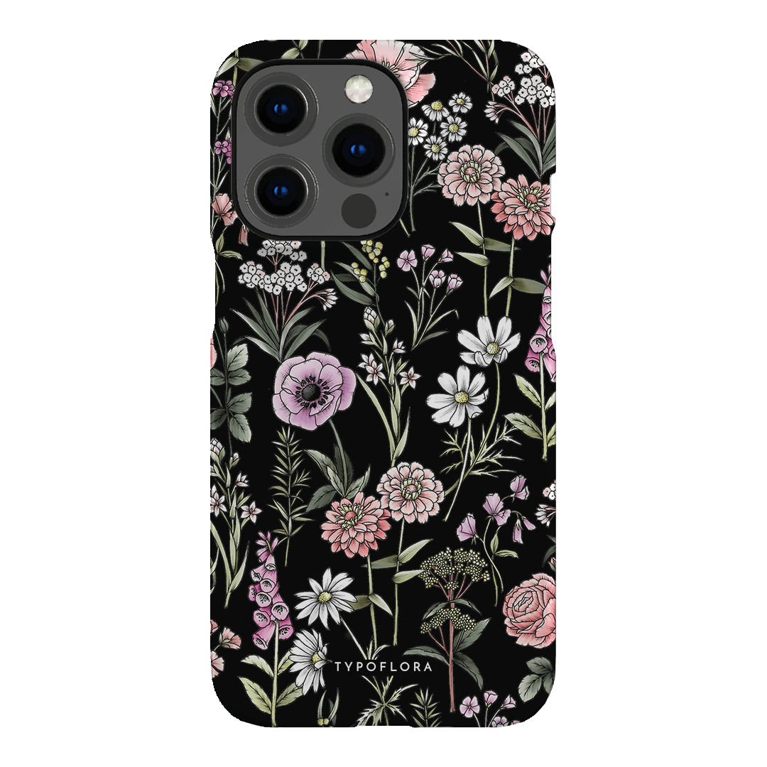 Flower Field Printed Phone Cases iPhone 13 Pro / Snap by Typoflora - The Dairy