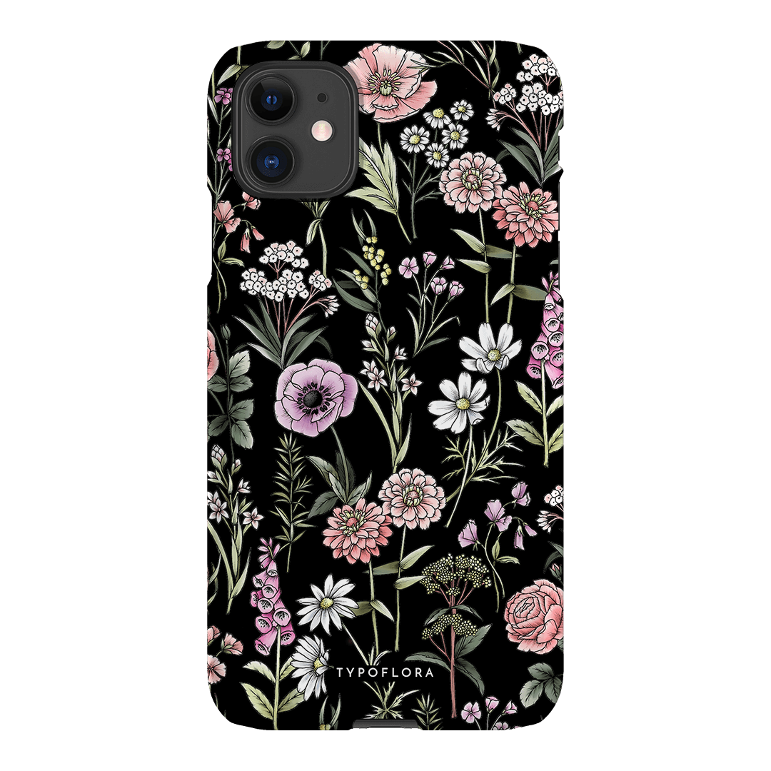 Flower Field Printed Phone Cases iPhone 11 / Snap by Typoflora - The Dairy