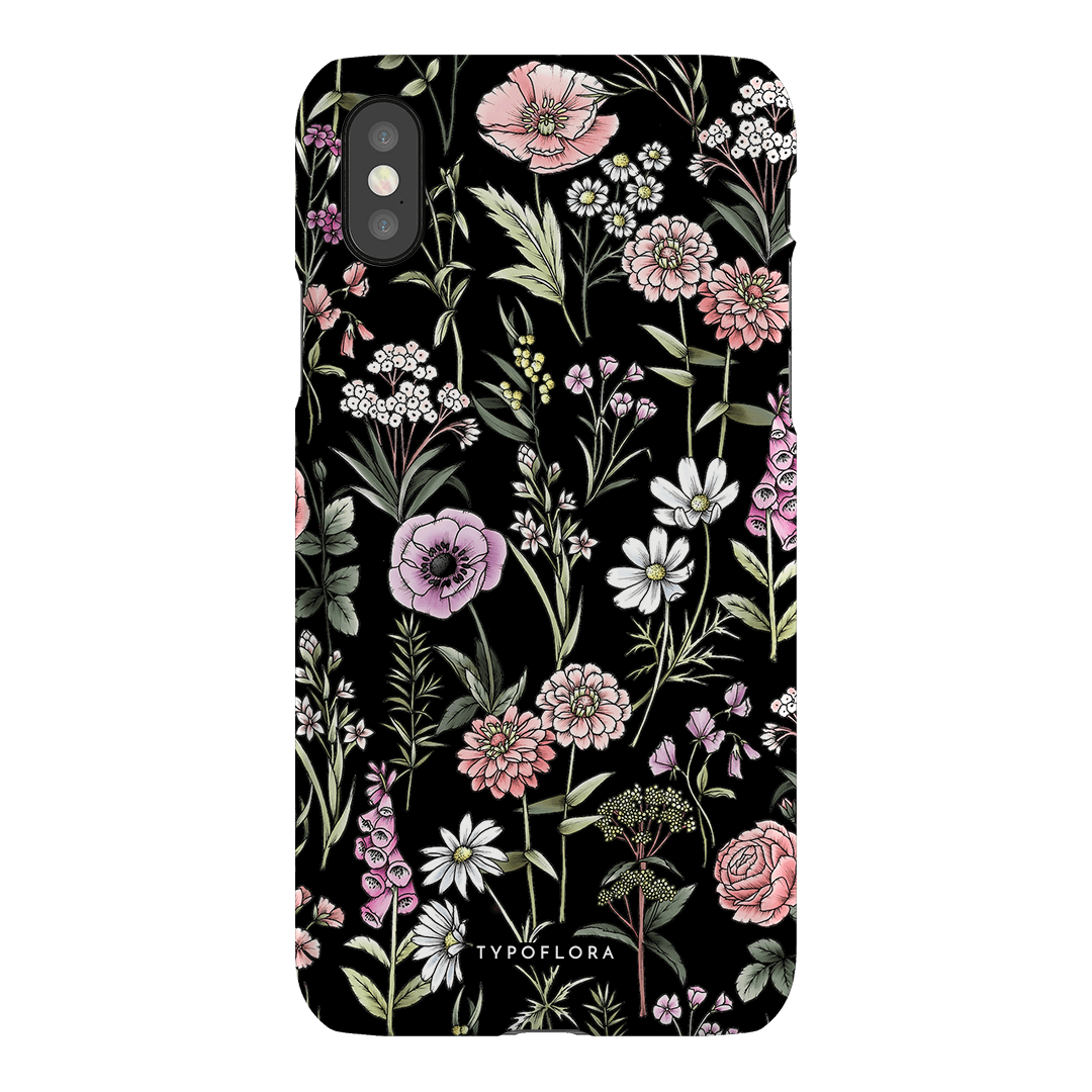 Flower Field Printed Phone Cases iPhone XS / Snap by Typoflora - The Dairy