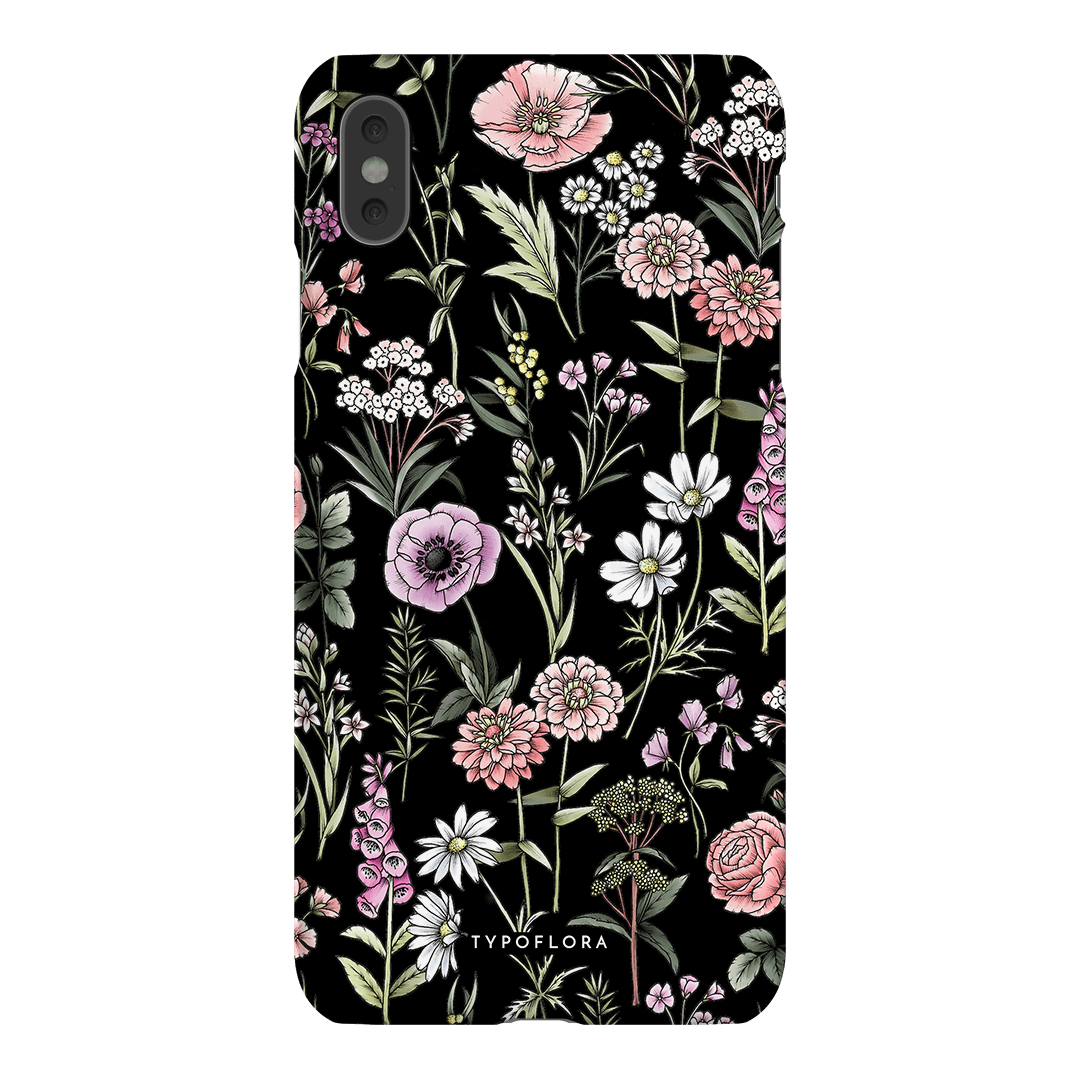 Flower Field Printed Phone Cases iPhone XS Max / Snap by Typoflora - The Dairy