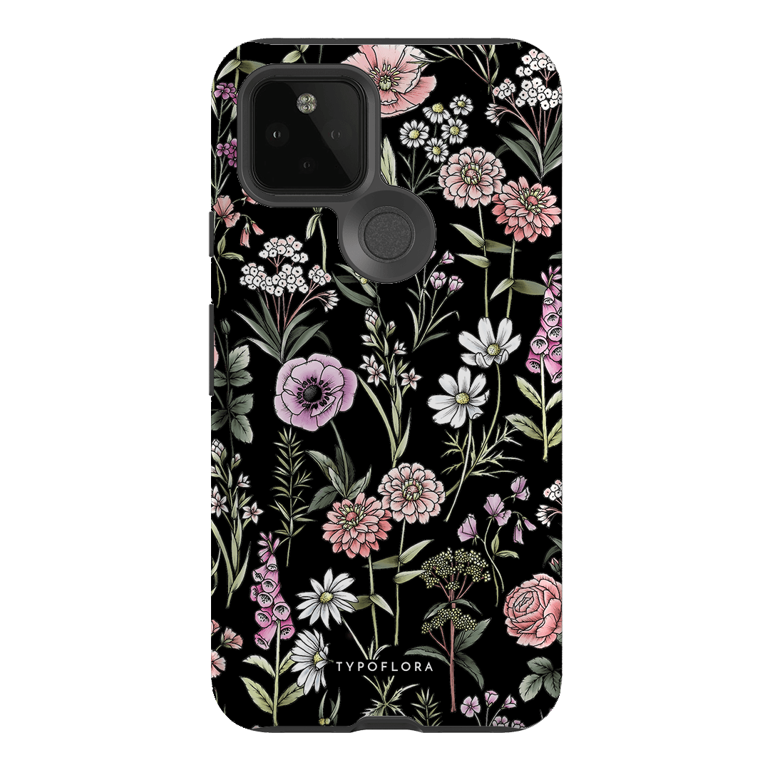Flower Field Printed Phone Cases Google Pixel 5 / Armoured by Typoflora - The Dairy