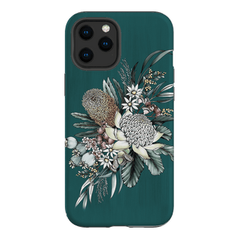 Teal Native Printed Phone Cases iPhone 12 Pro Max / Armoured by Typoflora - The Dairy