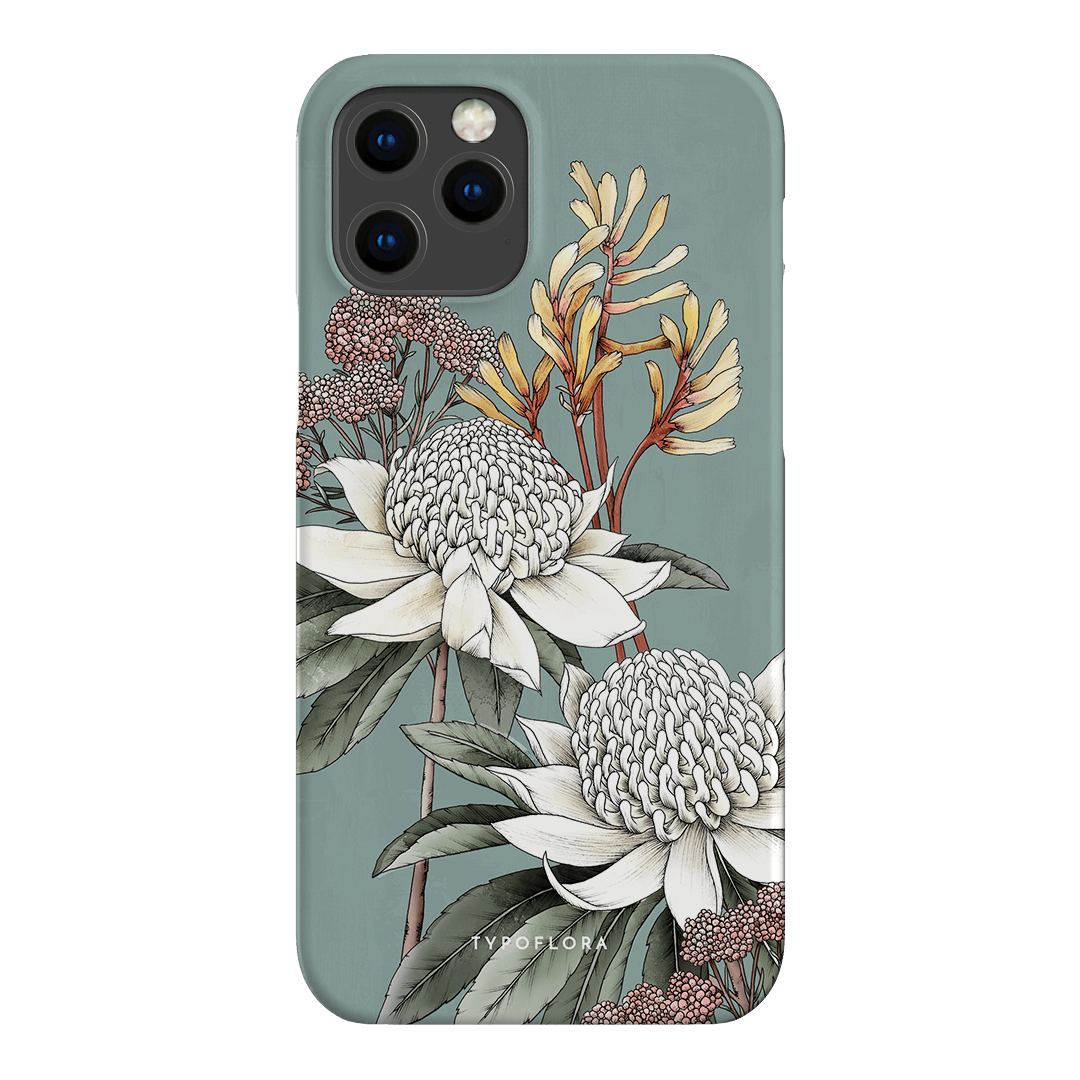 Waratah Printed Phone Cases iPhone 12 Pro / Snap by Typoflora - The Dairy