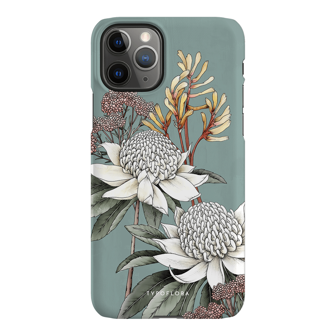 Waratah Printed Phone Cases iPhone 11 Pro / Snap by Typoflora - The Dairy