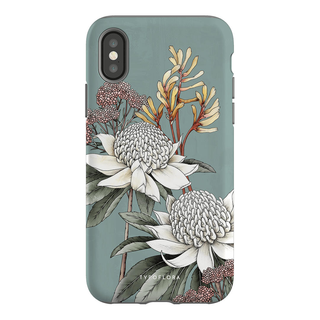 Waratah Printed Phone Cases iPhone XS / Armoured by Typoflora - The Dairy