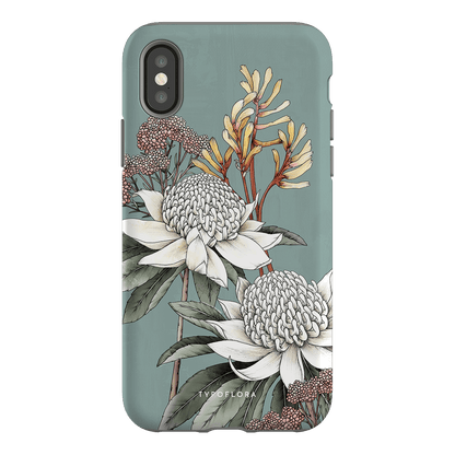 Waratah Printed Phone Cases iPhone XS / Armoured by Typoflora - The Dairy