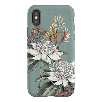 Waratah Printed Phone Cases iPhone XS / Armoured by Typoflora - The Dairy