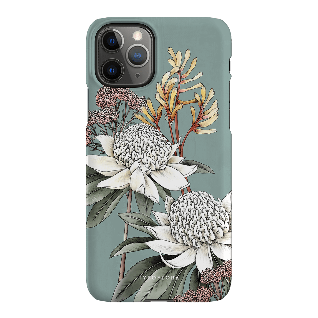 Waratah Printed Phone Cases iPhone 11 Pro Max / Snap by Typoflora - The Dairy