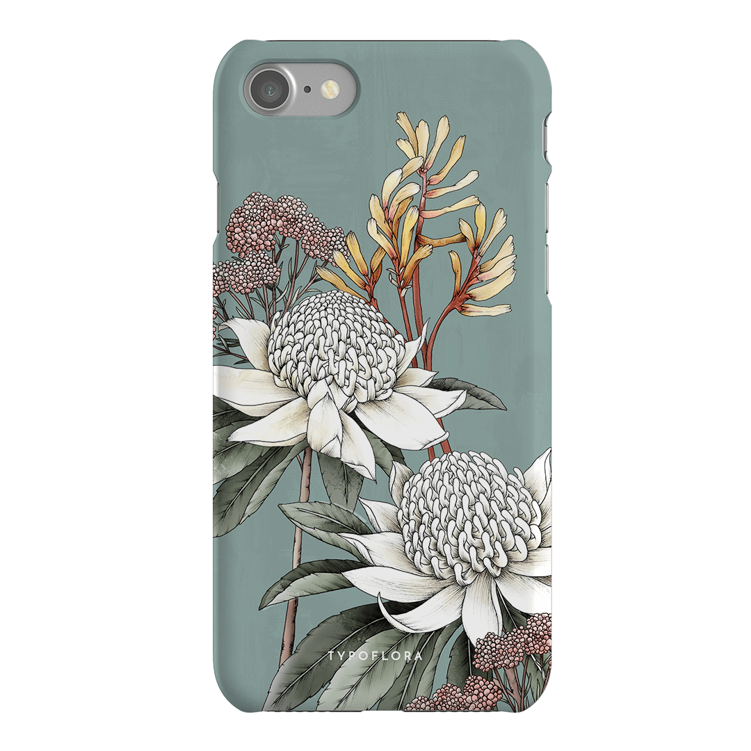 Waratah Printed Phone Cases iPhone SE / Snap by Typoflora - The Dairy