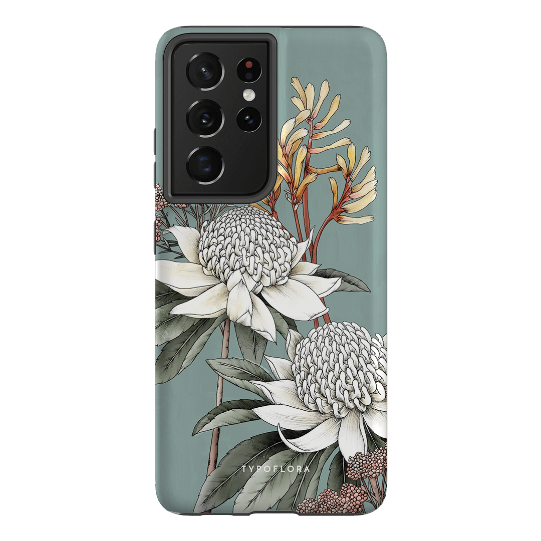 Waratah Printed Phone Cases Samsung Galaxy S21 Ultra / Armoured by Typoflora - The Dairy