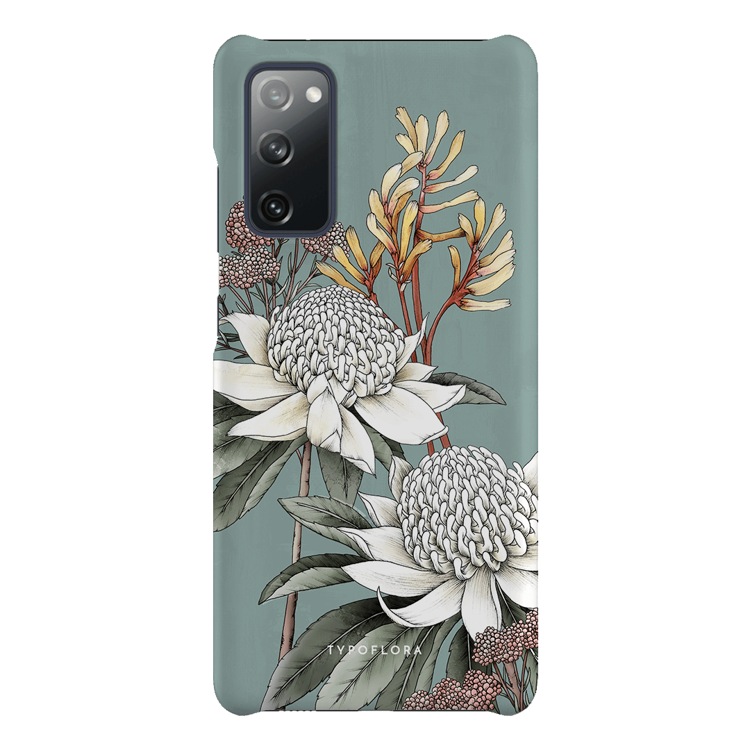 Waratah Printed Phone Cases Samsung Galaxy S20 FE / Snap by Typoflora - The Dairy