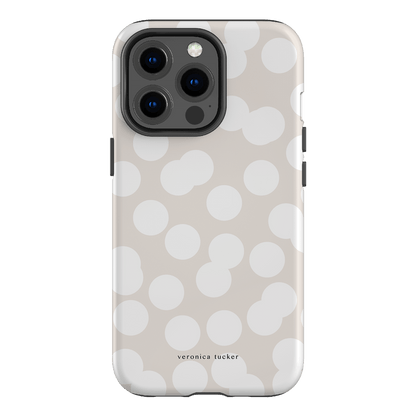Confetti White Printed Phone Cases iPhone 13 Pro / Armoured by Veronica Tucker - The Dairy