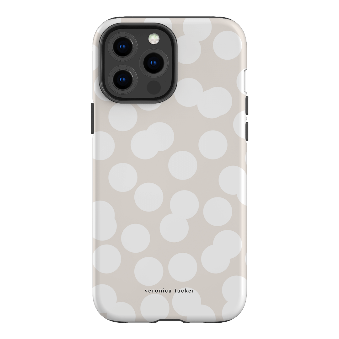 Confetti White Printed Phone Cases iPhone 13 Pro Max / Armoured by Veronica Tucker - The Dairy