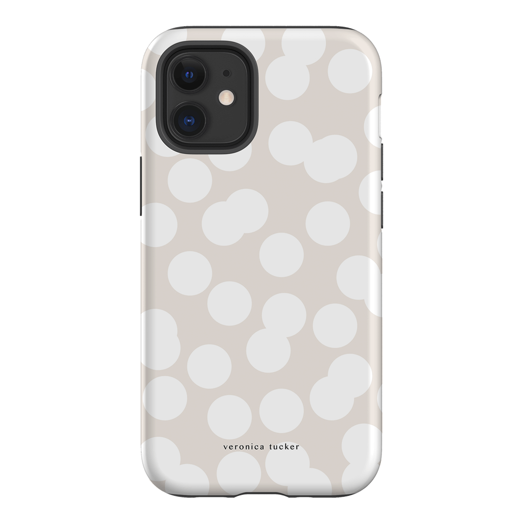 Confetti White Printed Phone Cases iPhone 12 Mini / Armoured by Veronica Tucker - The Dairy
