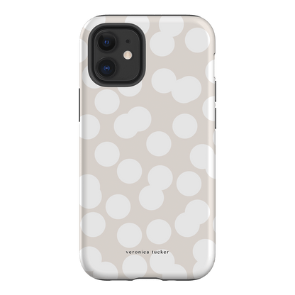 Confetti White Printed Phone Cases iPhone 12 Mini / Armoured by Veronica Tucker - The Dairy