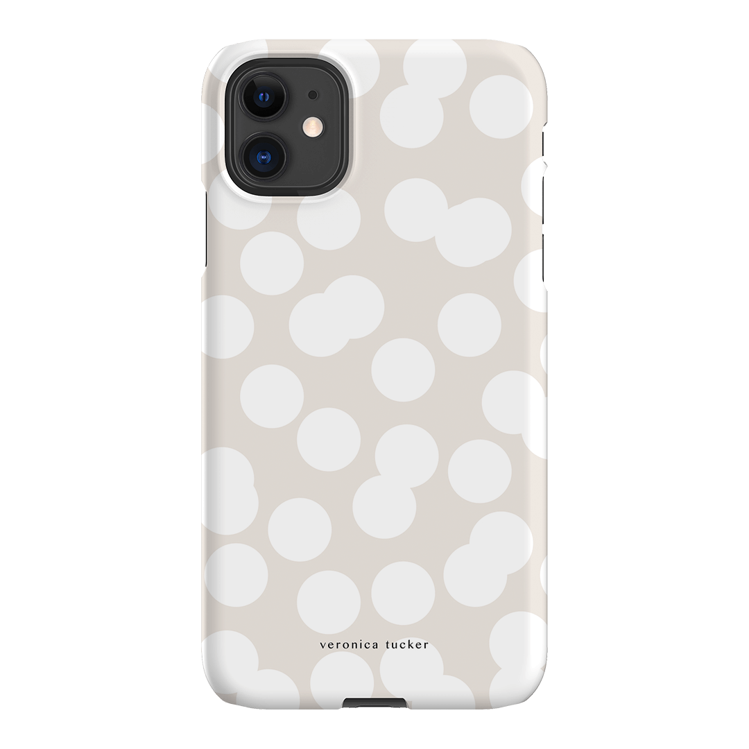 Confetti White Printed Phone Cases iPhone 11 / Snap by Veronica Tucker - The Dairy
