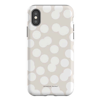 Confetti White Printed Phone Cases iPhone XS / Armoured by Veronica Tucker - The Dairy