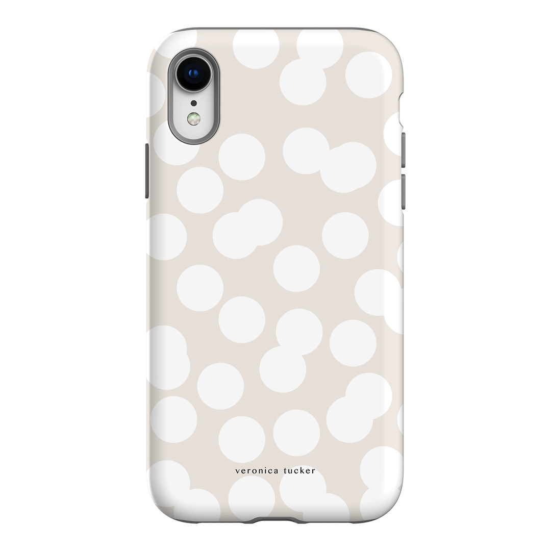 Confetti White Printed Phone Cases iPhone XR / Armoured by Veronica Tucker - The Dairy